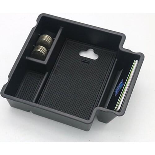 For Porsche Macan 2014-2018 Interior Central Armrest Glove Storage Box Container Console Tray Car Organizer Accessories