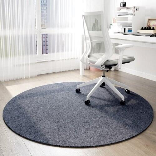 Modern Minimalist Round Carpet Bedroom Living Room Office Chair Slip Mat Swivel Chair Household Foot Mat Basket Den Chair Mat
