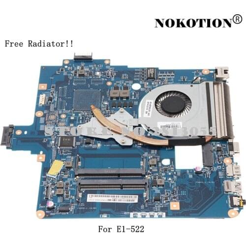 NOKOTION 12253-3M 48.4ZK14.03M MAIN BOARD For Acer Aspire E1-522 NBM811100N Laptop Motherboard DDR3 EG50-KB