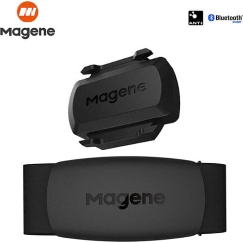 Magene H64 Heart Rate Monitor Mover Bluetooth4.0 ANT + Heart Rate Sensor Cycling Chest Strap Bicycle Computer For Wahoo Garmin
