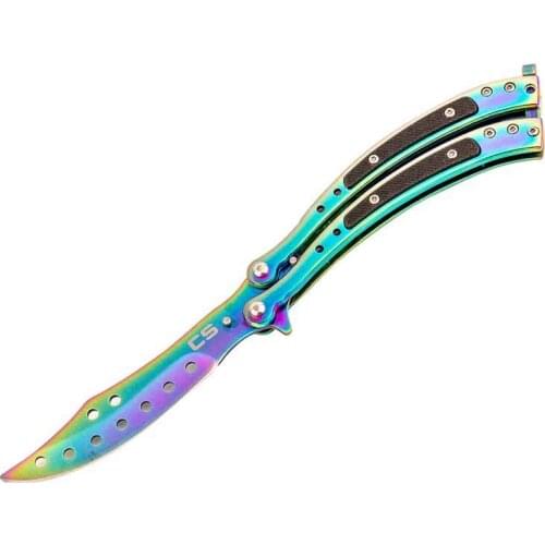 17cm X 13cm for CS GO Quenching Butterfly Knife Truck Decal Bumper Window PVC Material DIY Occlusion Scratch Car Stickers
