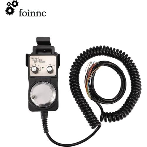 New 4-axis 6-axis CNC motion controller electronic handwheel encoder handheld encoder MPG controller manual pulse generator mach