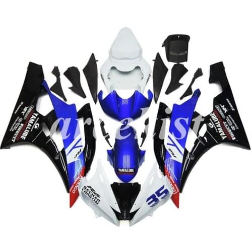 New ABS Injection Mold Motorcycle Full Fairings Kit Fit for YAMAHA YZF-R6 2006 2007 R6 06 07 Custom Blue black