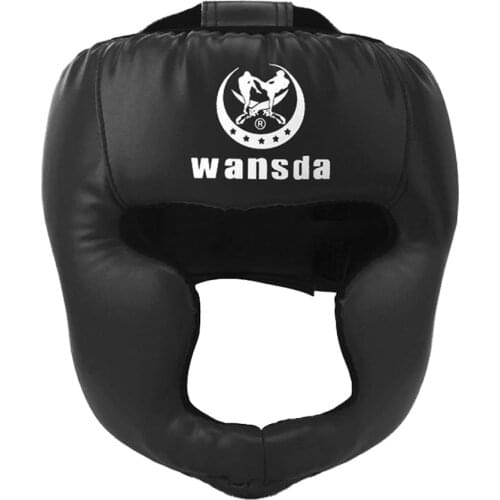 Kick Boxing Helmet for Men Women Children PU Boxing Head Guard Karate Muay Thai Fight MMA Sanda Training Adults Kids Equipment