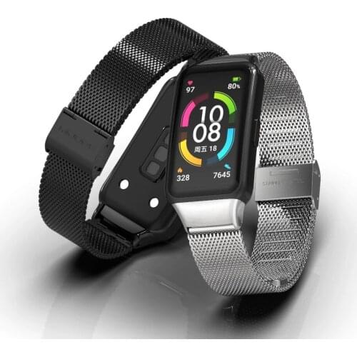 Replacement Strap For Huawei Honor Band 6 Smart watch Wristband Bracelet Watch For Huawei Band 6 Wrist Strap Metal Wristband