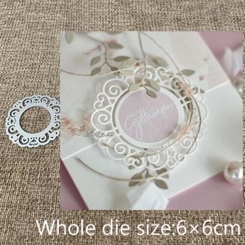 XLDesign Craft Metal Cutting Dies stencil mold lace square decoration scrapbook Album Paper Card Craft Embossing die cuts