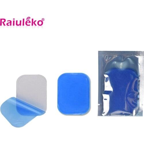 20Pcs Transparent Hydrogel Electrode Gel For Ems Abdominal Buttocks Arm Muscle Stimulator Trainer Fitness Body Slimming Massager