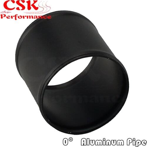 63mm 2.5" Inch Aluminum Hose Adapter Tube Joiner intercooler Pipe piping Coupler Connector Black