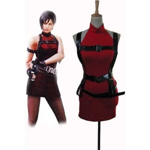 Ada Wong Cosplay Ada Wong Dress Cosplay Costume Custom Made Full Set
