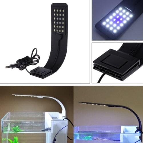 Top Quality 10W High Brightness Aquarium Fish Tank 5730 LED Light Energy-Saving Lamp EU Plug Sep26