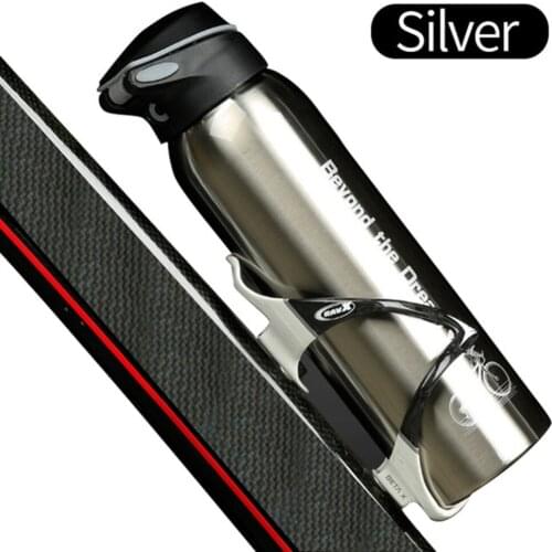 500ml Hot Mountain Bike Bicycle Kettle Riding Aluminum Alloy High Quality Thermos Cup Warm-keeping Water Cup Sports Kettle