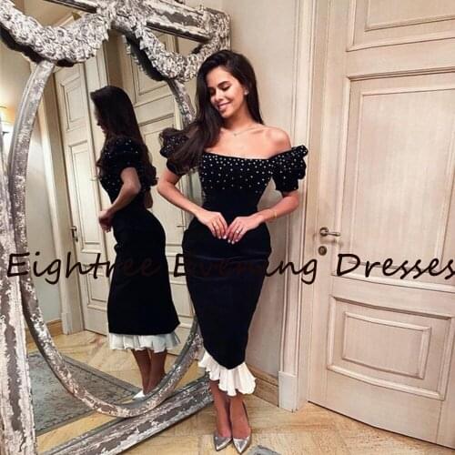 Eightree Women's Evening Dresses Below The Knee