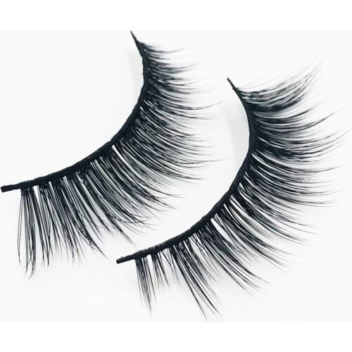 Flash girl057 100% handmade 5pais 3D mink Eyelashes long thick false Eyelashes