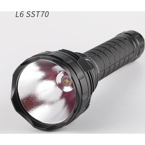 Convoy L6 flashlight ,with LUMINUS SST70 6500K LED,26650 flashlight