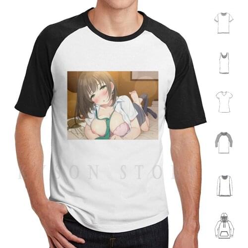 Waifu T Shirt Cotton Men Diy Print Anime Waifu Girls Ecchi Pantsu Senpai Cute Hentai Feet Pantyhose
