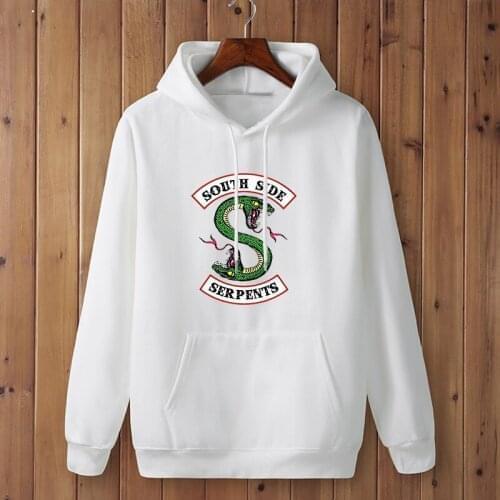Riverdale Serpents Hoodie Women South Side Riverdale Southside Boys Girls Oversize Sweatshirts Pullover Hoodies Streetwear