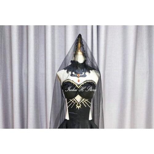 Custom made Azur Lane vow bride KMS Friedrich der GroBe Cosplay Costume wedding dress female cosplays