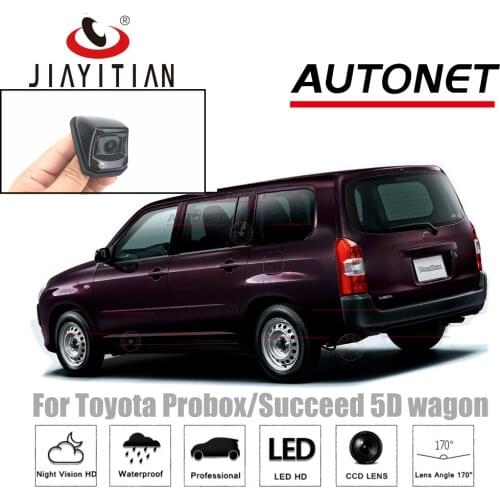 JiaYiTian rearview camera For Toyota Probox/Succeed 2002~2014 CCD Night Vision Reverse camera License plate camera backup camera
