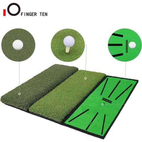 New Deluxe Impact Golf Hitting Mat Analysis Swing Path and Correct Hitting Posture Advanced Guide Training Aids Dropshipping