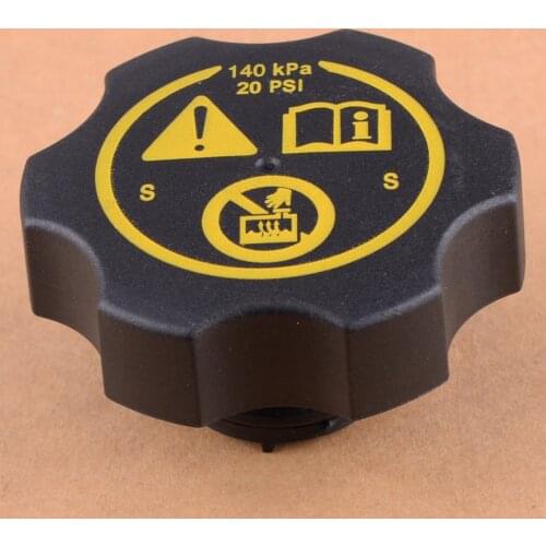 DWCX Radiator Expansion Water Tank Cap Cover 13502353 Fit for Opel Vauxhall Astra Insignia Corsa Zafira
