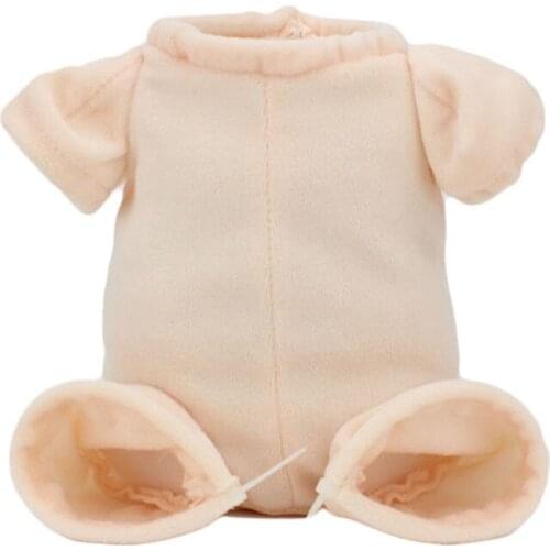 Reborn dolls cloth body 16 inches Handmade wholesale Polyester fabric reborn bebe Body lol doll kits 3/4 arms and legs KAYDORA