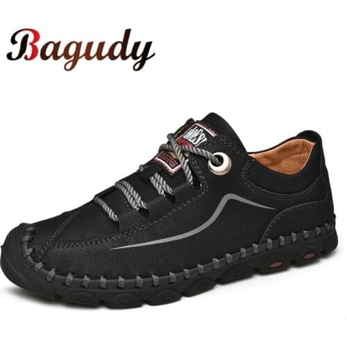 Mens Leather Casual Shoes Moccasins Outdoor Men Loafers Brand Spring New Fashion Sneakers High Quality Male Boat Shoes Size 46