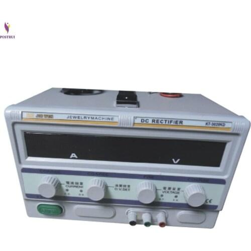 Desktop 20A digital display plating machine KT-3020KD digital electroplating machine jewelry plating equipment 220V