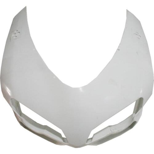 Motorcycle Unpainted White Upper Front Fairing Cowl Nose For DUCATI 848 1098 1198 2007-2012