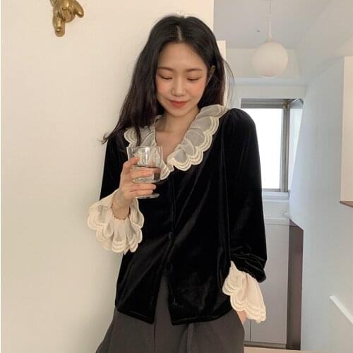 NONE(AE)******* Collar Blouses