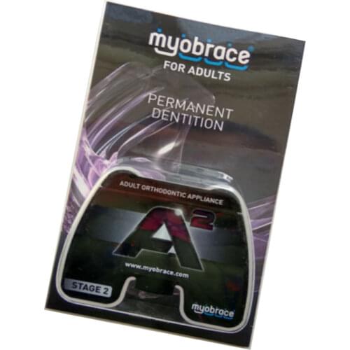 Original Australia MRC Orthodontic A2 Trainer A2 Myobrace for Adult Use A2 MRC Dental Orthodontic Brace A2