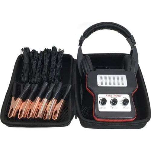 Six-channel Automotive Noise Electronic Finder Car Engine Chassis Gearbox Abnormal Sound Detector Auto Testing Tool F19A