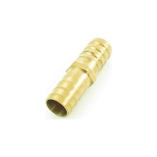 Replacement Accessories 14mm Brass Straight Hose Connector Joiner