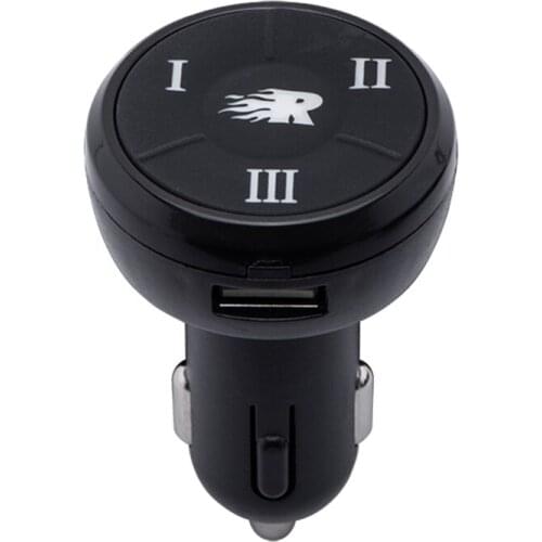 Universal Cigarette lighter USB Car Charger with remote control used for exhaust Muffler Kit cutout Cut Out Valve remote control