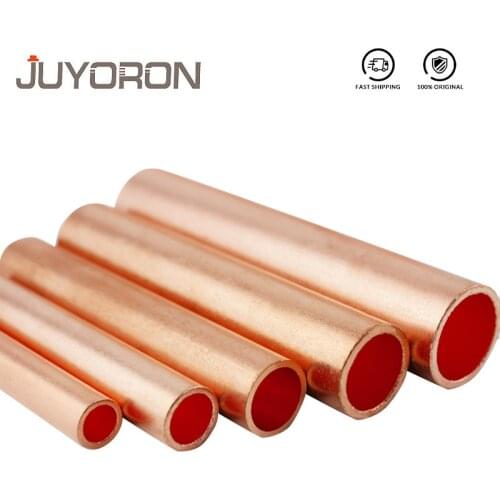 1PCS GT-10 GT-16 GT-25 GT-35 GT-50 GT-70 Copper Wire Cable Hole Passing Connecting Tube Electrical Crimp Terminal Ferrule Lug