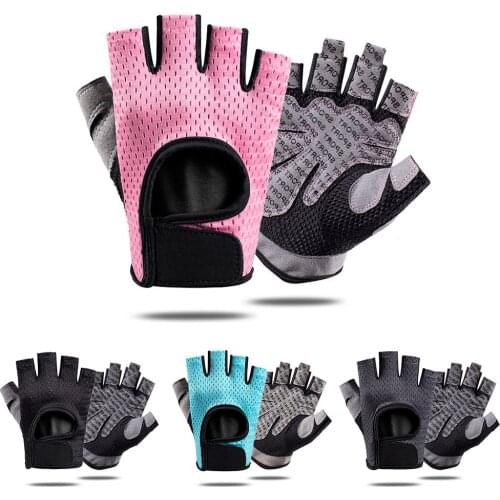 Cycling Gloves Breathable Shockproof MTB Road Bike Racing Bicycle Fingerless Gloves Outdoor Fitness Sport Gloves Bike Equipment