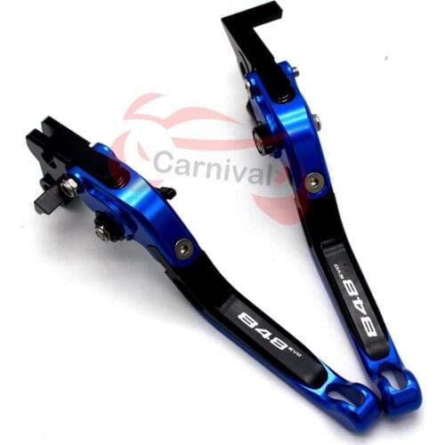 18 colors adjustable folding extendable motorcycle Motorcycle brake levers forDUCATI 848 evo 848 evo 848 evo 2007 - 2013