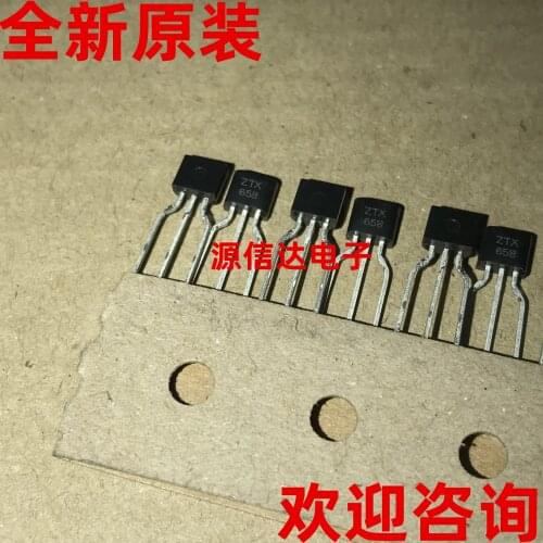 5PCS picture shooting of newly imported ZTX658 ZTX658STZ 400V 500mA TO-92S triode