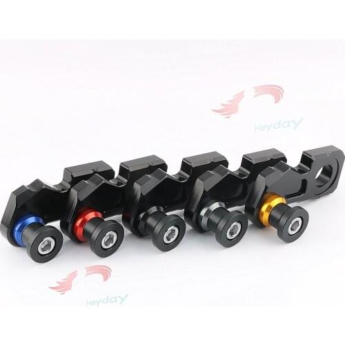 Motorcycle accessories CNC aluminum chain plate with bracket spool for Honda CB650F 2014 2015 2016 2017 2018