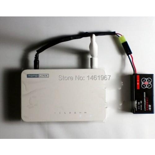 AR.Drone 2.0 aircraft Wifi signal amplifier / repeater route easily control up to 100 meters Without battery