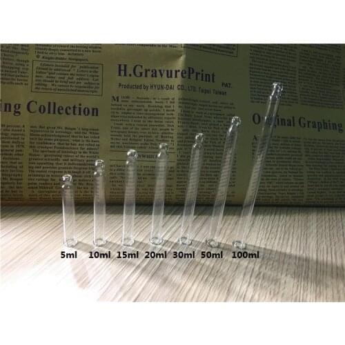 30-500pcs Essential Oil Bottles cap glue head dropper lid Essential oil bottle Glass dropper glass bottle 5/10/15/20/30/50/100ml