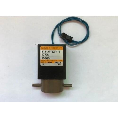 Fast shipping Free shipping TAKASAGO miniature DC two-way solenoid valve WTA-2R-N3FH-1 12VDC 250kPa