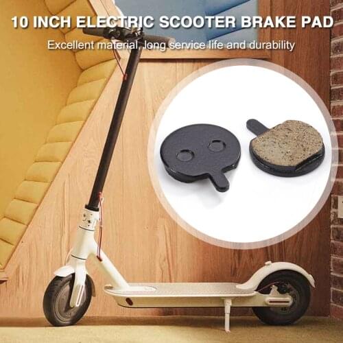 2pcs 10 inch Electric Scooter Disc Brake Pads Friction Plates Skateboard Caliper Scooter Friction Plates 7Replacement Accessory