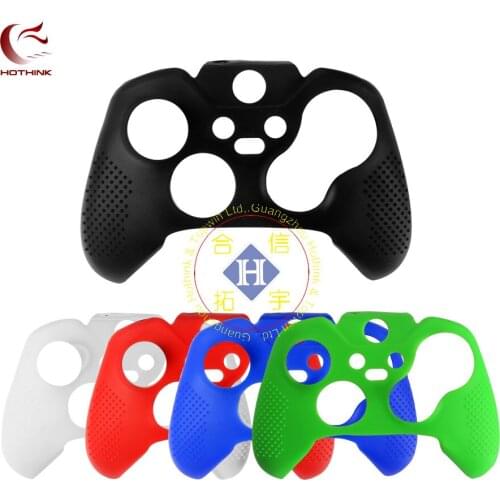 HOTHINK 5 colors Protective Silicone Case Cover For Microsoft XBOX ONE Elite Version Controller Gamepad