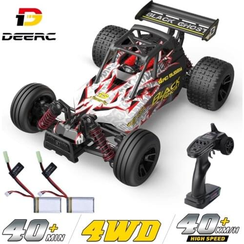 DEERC 1:18 RC Cars 40KM/H High Speed 2.4GHz Remote Control Car 4WD Off-Road Drift Monster Trucks Toys Kids Boys Gift 9305E