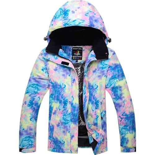 Fashion New Women Skiing Jacket Snow Wear Winter Outdoor Sports Snowboarding Clothing Windproof Waterproof Ski Suits