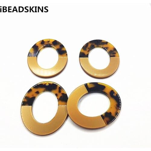 New arrival! 51x43mm 20pcs acetic acid Oval charm for earrings accessories/Earring parts/Made Jewelry DIY