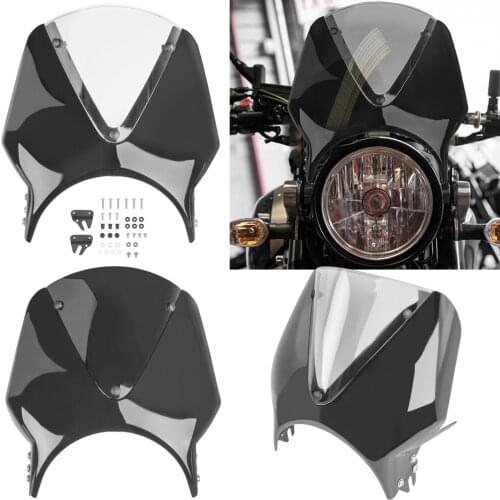 Motorcycle Vision Windscreen Windshield Wind Deflector For Yamaha XSR 700 900 2016 2017 2018 2019 2020 XSR900 XSR700 Accessories