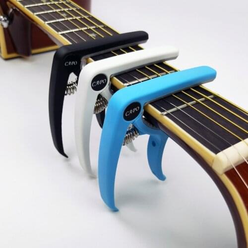 Plastic Guitar Capo for 6 String Acoustic Classic Electric Guitarra Tuning Clamp Musical Instrument Accessories
