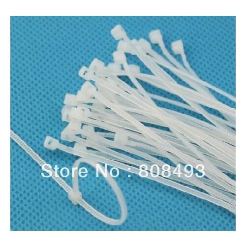 Self-Locking 3mm X 150mm Cable Wire Zip Ties Nylon Cable Tie