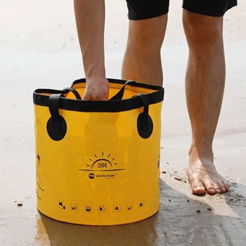 10L Outdoor Hiking Picnic Camping Water Tank Folding Water Container Outdoor Camping Travel Hiking Fishing Beach Carrier Bag